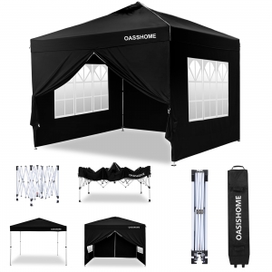 10'x10' pop up gazebo canopy tent with one push setup