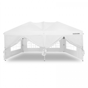 10x20 pop up gazebos  canopy tent with 6 sidewalls for Wedding Parties and Commercial Events